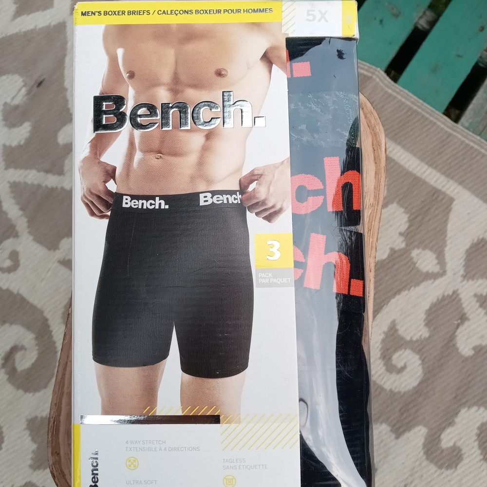 Bench Men's Camo/Camo Boxer Briefs 3-Pack 5x